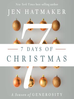 cover image of 7 Days of Christmas